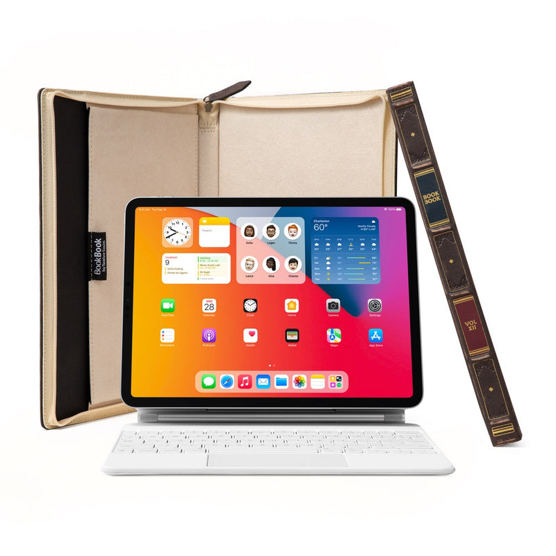 Twelve South BookBook Cover for 12.9" iPad + Keyboard (Cream Lining)