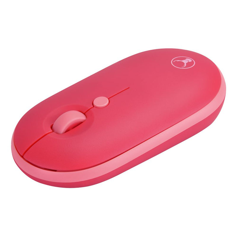 Bonelk Wireless Keyboard and Mouse Combo, Compact, KM-383 Red