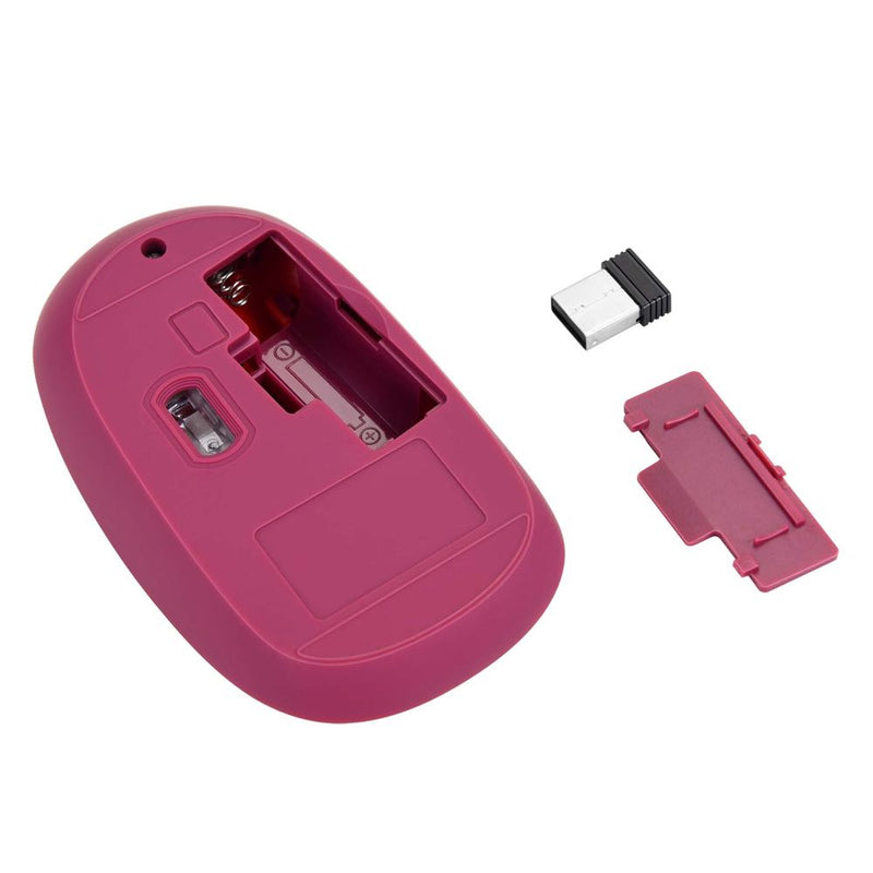 Bonelk M-257 Wireless Round Scroll 4D Mouse, 800-1600 DPI