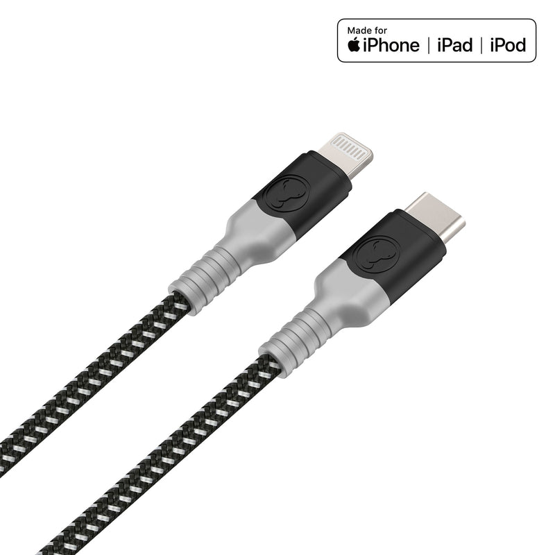 Bonelk Long-Life USB-C to Lightning Cable (1.2 m)