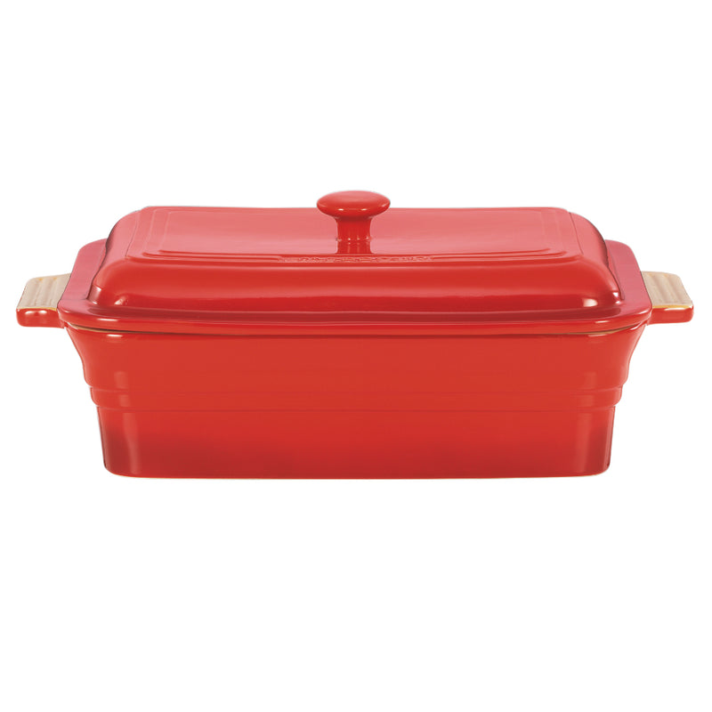 Chasseur Rectangular Baker with Lid (Red)