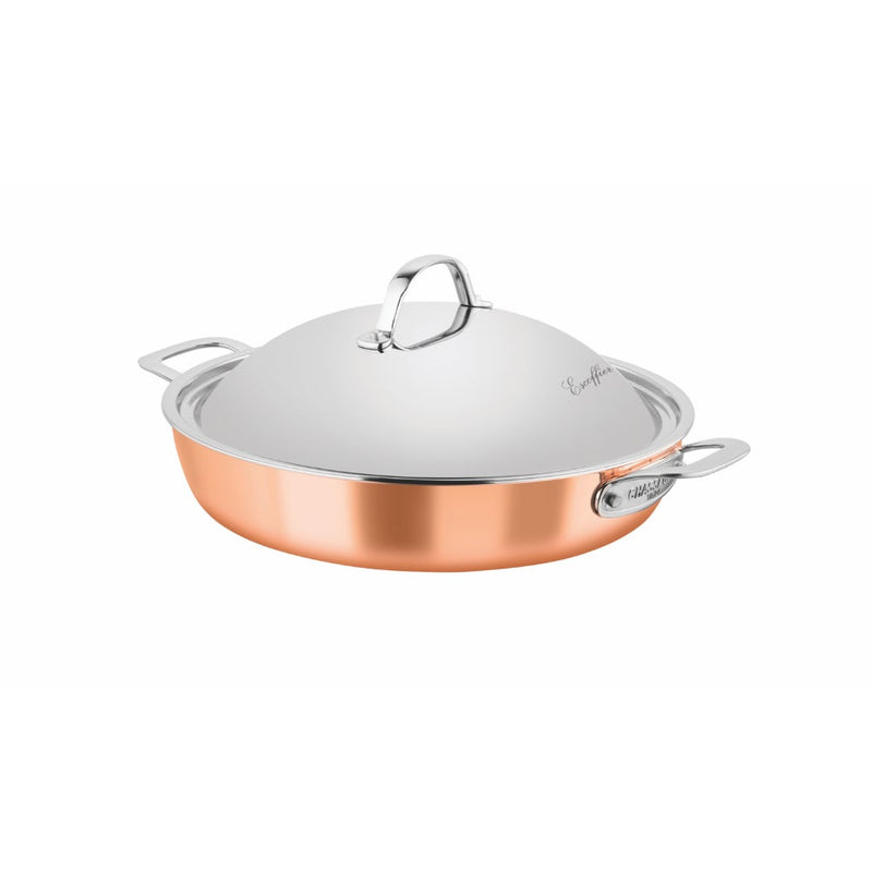Chasseur Escoffier 32cm Chef Pan with Lid