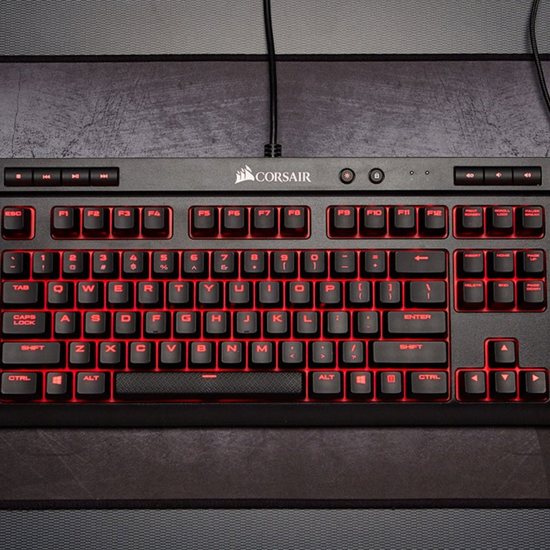 Corsair K63 Compact Mechanical Gaming Keyboard - Cherry MX Red (Red LED)