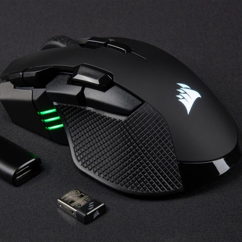 Corsair Ironclaw RGB 18000 Dpi Wireless Rechargeable Optical Gaming Mouse