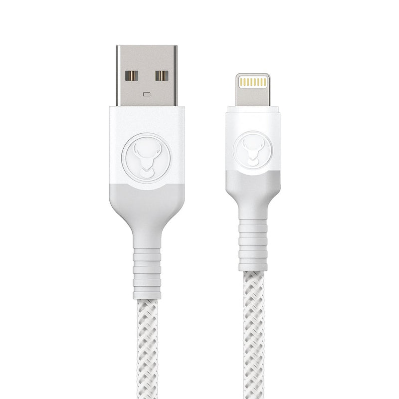 Bonelk USB to Lightning Cable Longlife Series 2 m (White/Grey)