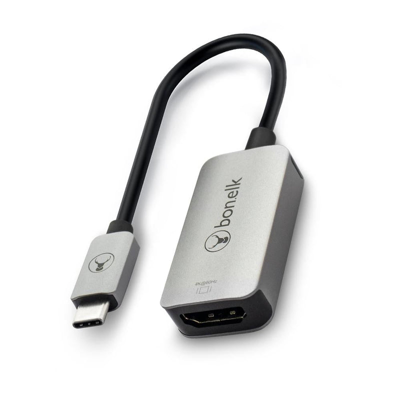 Bonelk USB-C to 4K HDMI Adapter (15cm) (Space Grey)