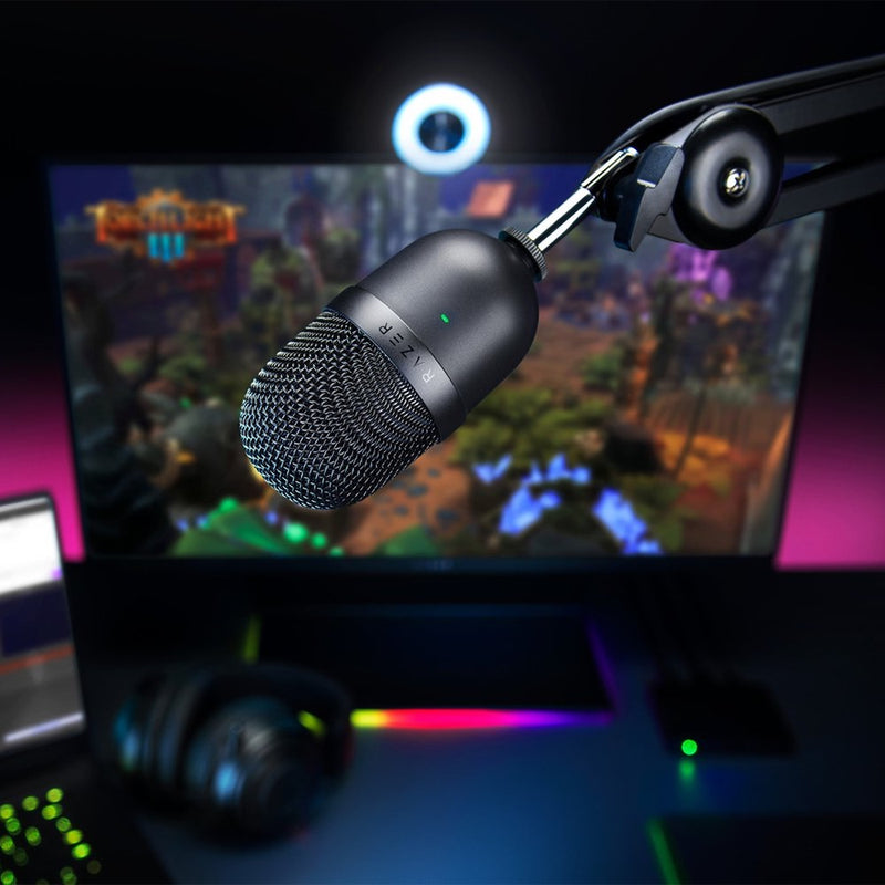 Razer Seiren Mini - Ultra-Compact Condenser Microphone (Black)