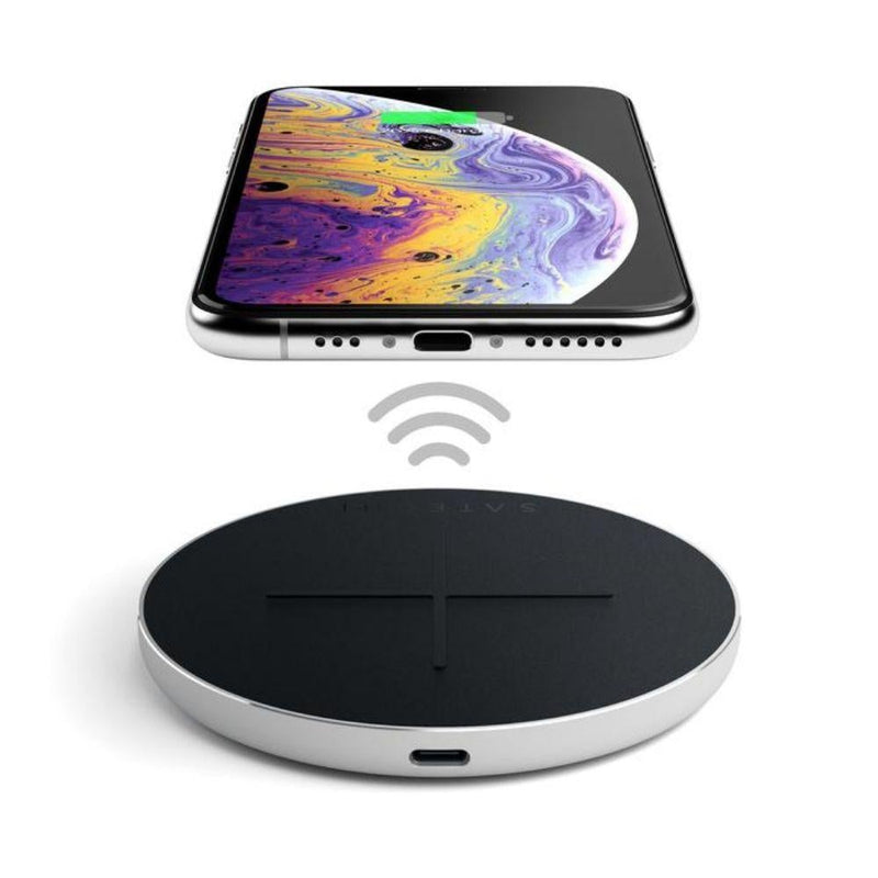 Satechi Aluminum USB-C  Fast Wireless Charger V2 (Space Grey)