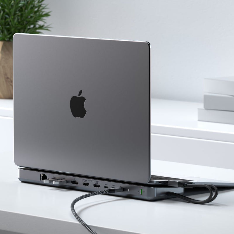 Satechi USB-C Dual Dock Stand (Space Grey)