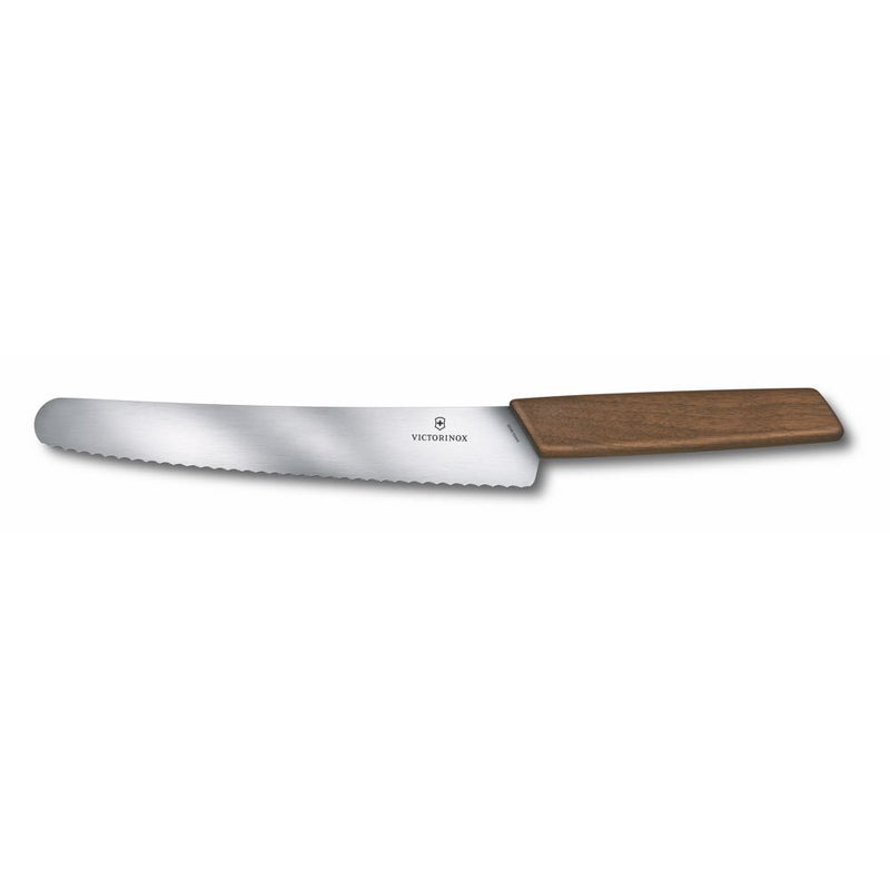 Victorinox Swiss Modern Bread & Pastry Knife 22cm (Walnut)