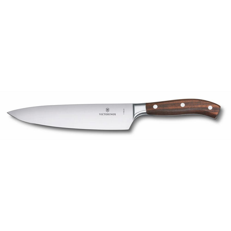 Victorinox Wood Forged Chefs Straight Edge Knife 20cm (3 Rivet)