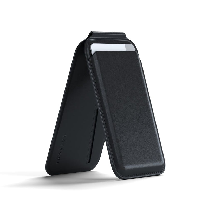 Satechi Magnetic Wallet Stand for iPhone Black